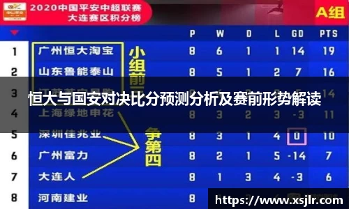 恒大与国安对决比分预测分析及赛前形势解读