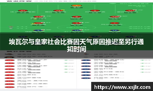 埃瓦尔与皇家社会比赛因天气原因推迟至另行通知时间